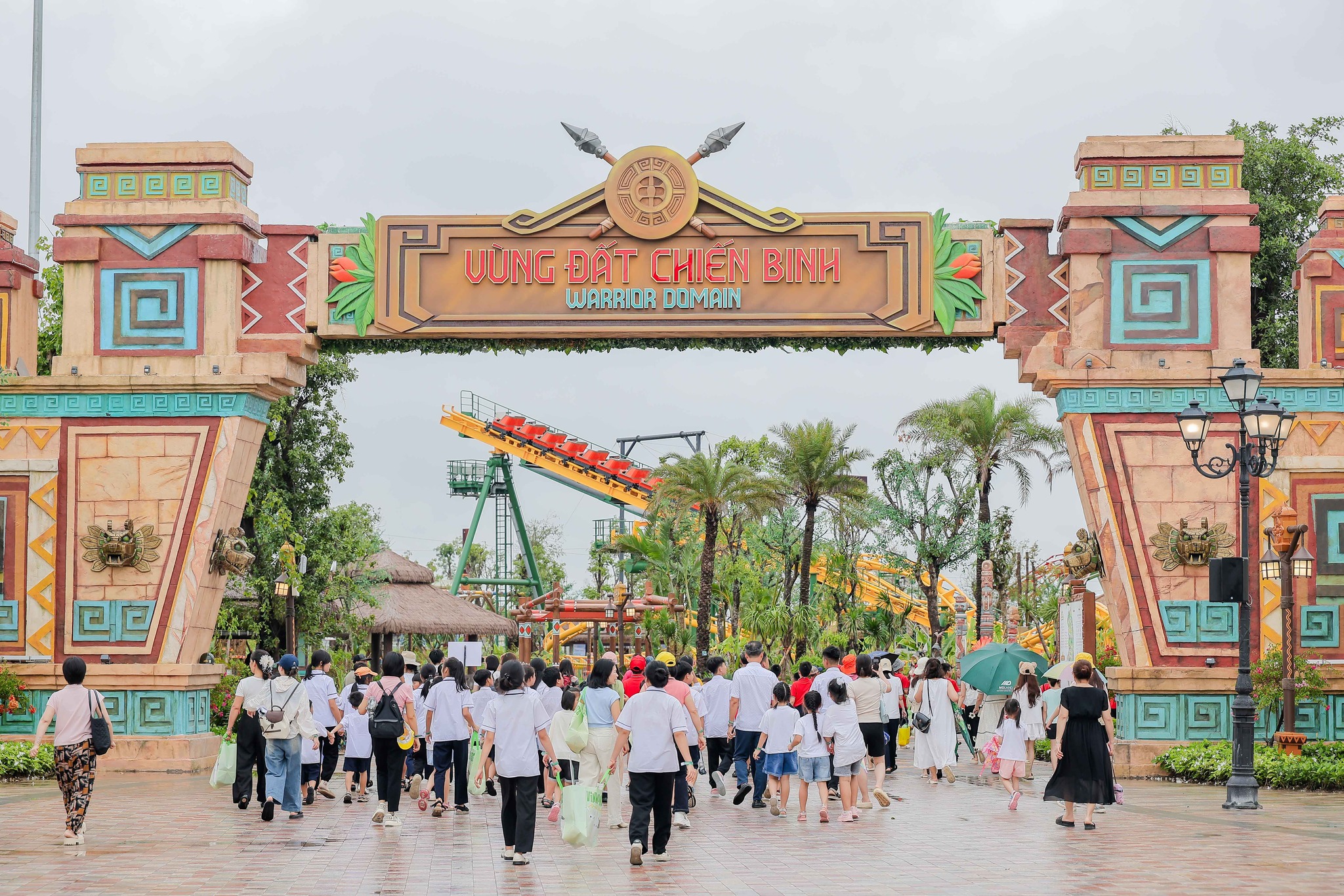 Vùng dất chiến binh - nơi hội tụ chuỗi trò chơi cảm giác mạnh đầy hấp dẫn