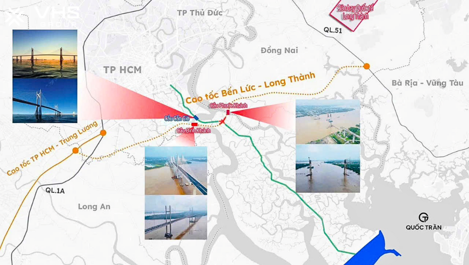 Mạng lưới kết nối Vinhomes Cần Giờ