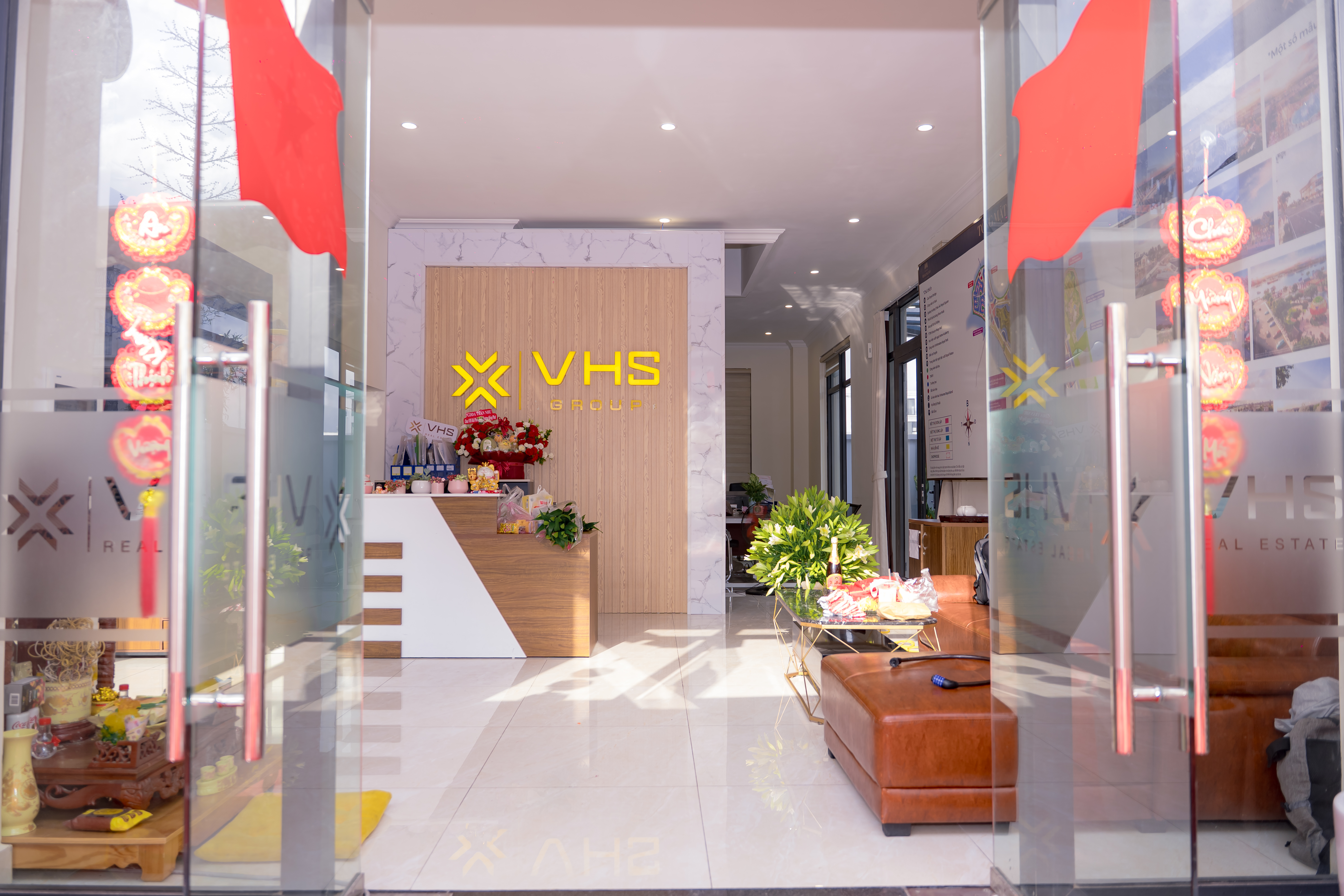 Văn ph&ograve;ng mới tại Hải Ph&ograve;ng c&oacute; diện t&iacute;ch gần 500m2.